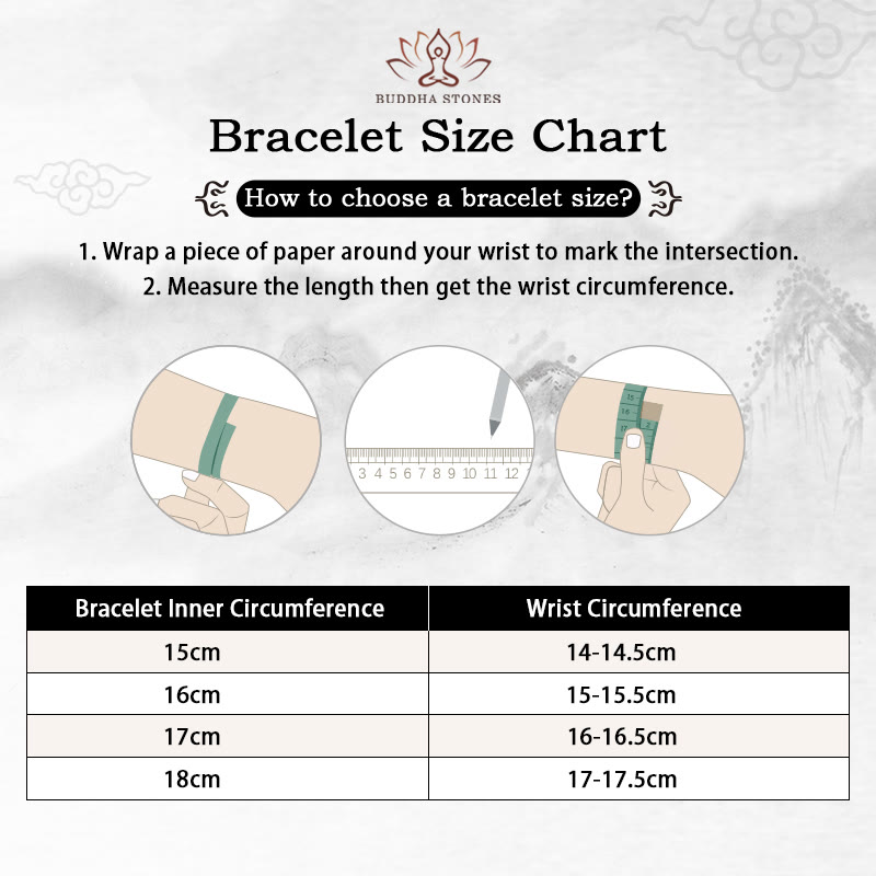 Spirit Stones Simple Design Copper Brass Bead Luck Wealth Bracelet Bracelet BS 2